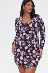 Plus Size Cutout Bodycon Dress