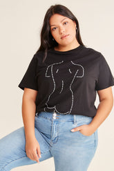 Plus Size You Are Art Graphic Tee