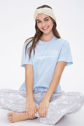 Just Chill Tee & Pajama Pants Set