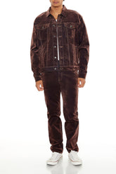 Textured Trucker Jacket