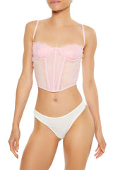 Lace Lingerie Corset Cami