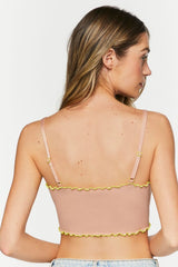 Seamless Lettuce-Edge Cropped Cami
