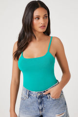 Sweater-Knit Cami Bodysuit