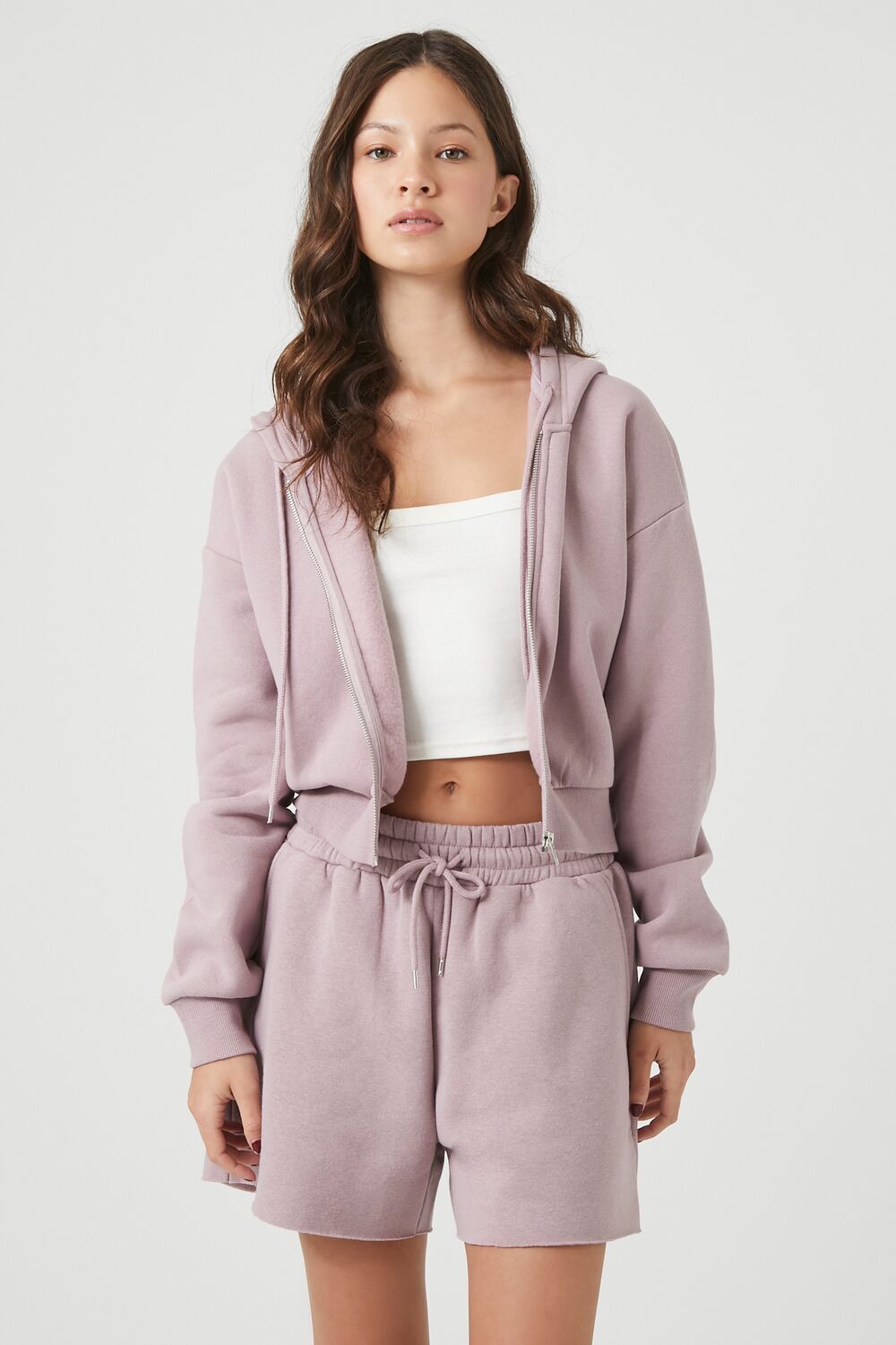 Fleece Drawstring Shorts