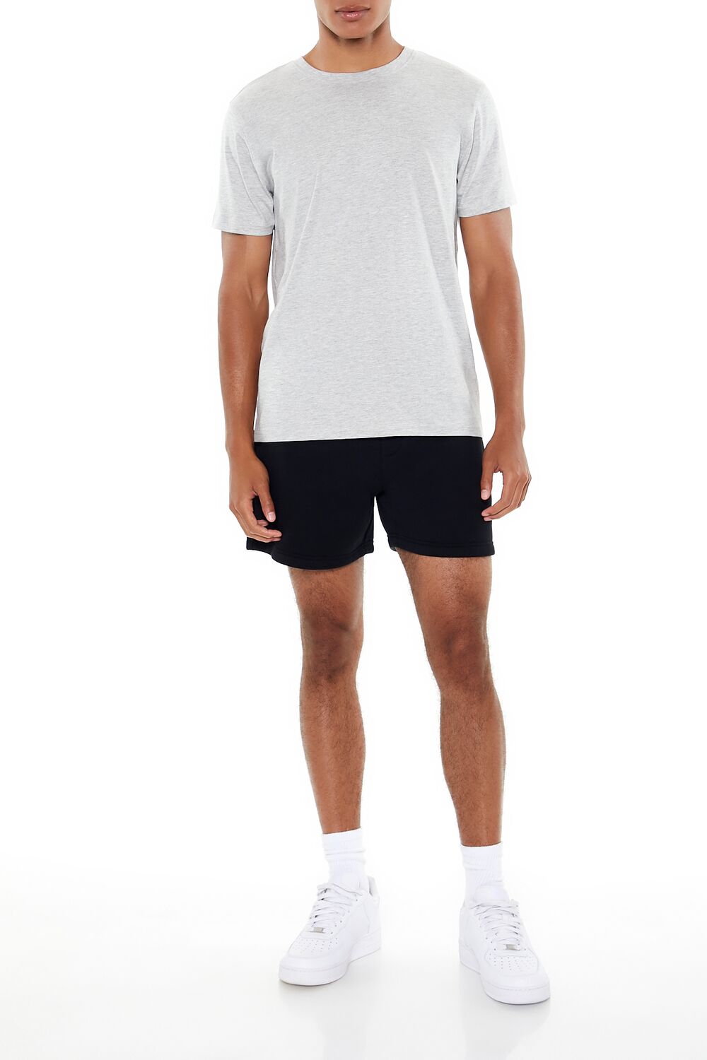 Cotton-Blend Crew Tee