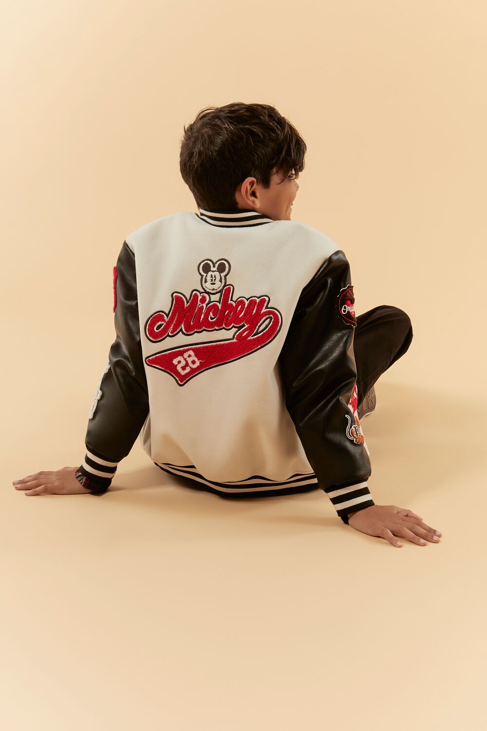 Kids Disney Mickey & Friends Varsity Jacket (Girls + Boys)