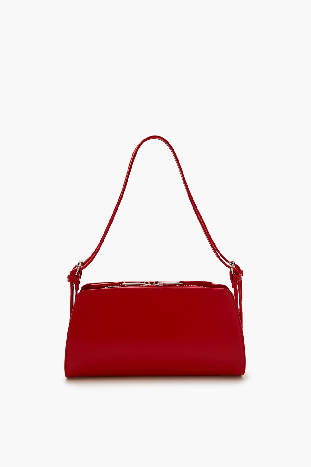 Buckled Dual-Strap Shoulder Bag