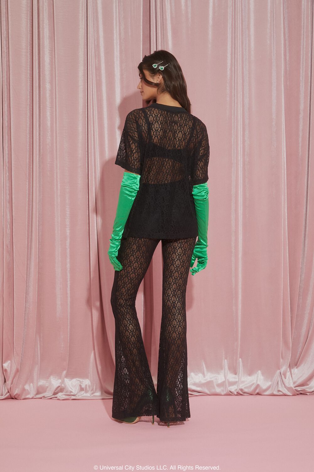 Wicked Lace Flare Pants